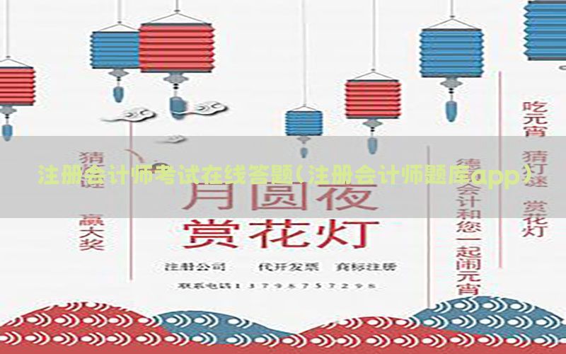 注册会计师考试在线答题（注册会计师题库app）
