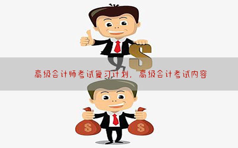 高级会计师考试复习计划，高级会计考试内容