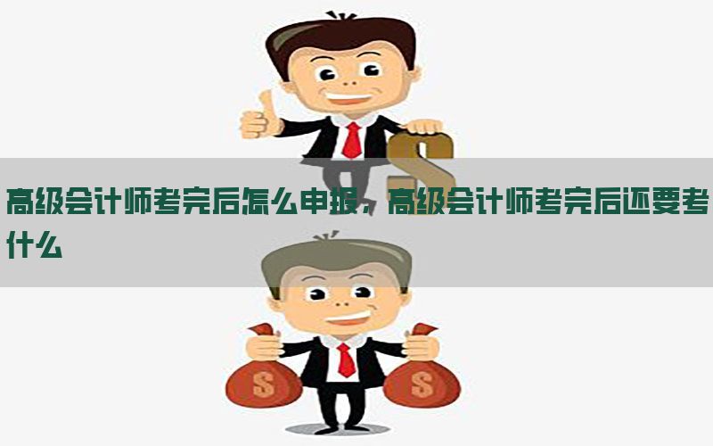 高级会计师考完后怎么申报，高级会计师考完后还要考什么