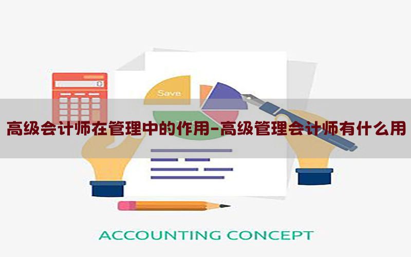 高级会计师在管理中的作用-高级管理会计师有什么用