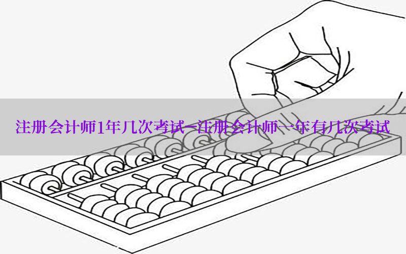 注册会计师1年几次考试-注册会计师一年有几次考试