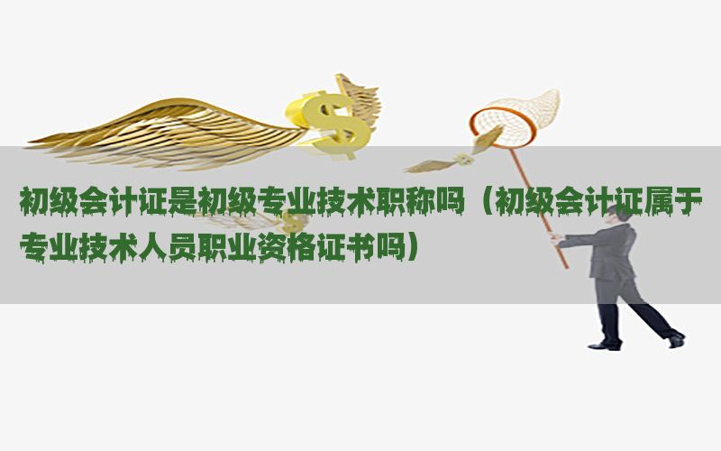 初级会计证是初级专业技术职称吗（初级会计证属于专业技术人员职业资格证书吗）