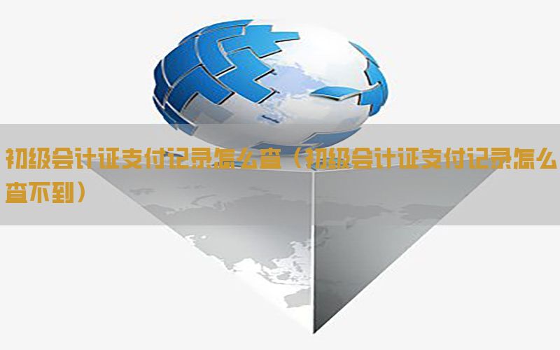 初级会计证支付记录怎么查（初级会计证支付记录怎么查不到）