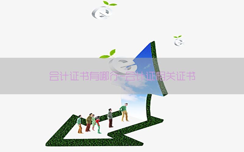 会计证书有哪行-会计证相关证书