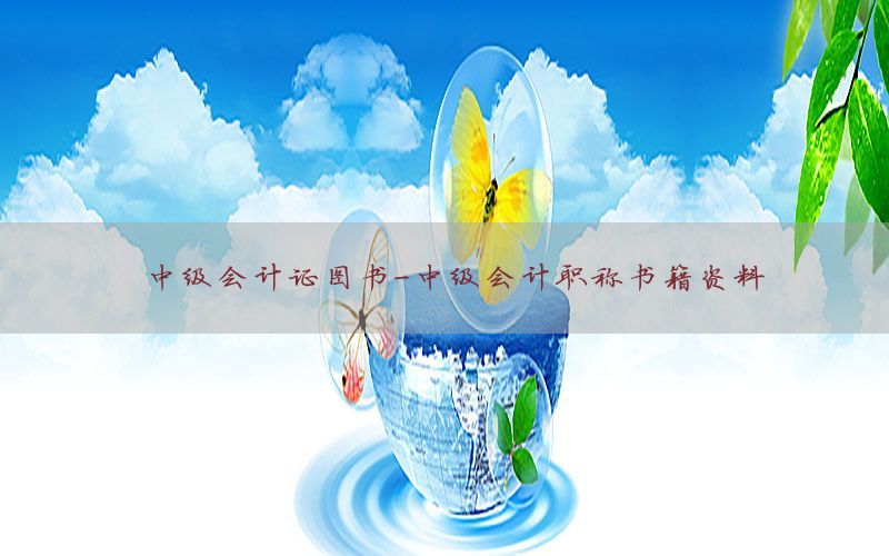 中级会计证图书-中级会计职称书籍资料
