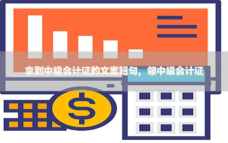 拿到中级会计证的文案短句，领中级会计证