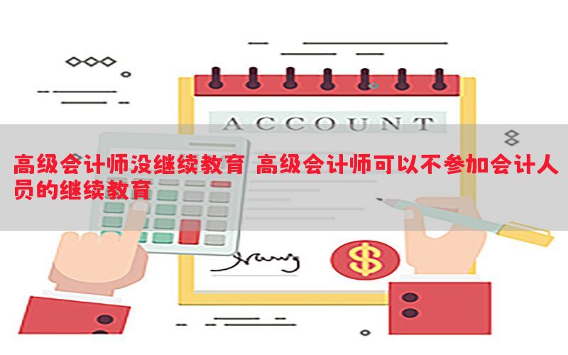 高级会计师没继续教育（高级会计师可以不参加会计人员的继续教育）